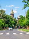 View with Orthodox Metropolitan Cathedral Catedrala MitropolitanÃÆ OrtodoxÃÆ seen from the